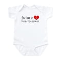 thumbnail image 1 of CafePress - Future Heartbreaker Infant Bodysuit - Baby Light Bodysuit, Size Newborn - 24 Months, 1 of 4