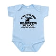 thumbnail image 1 of CafePress - Future Helicopter Pilot Infant Bodysuit - Baby Light Bodysuit, Size Newborn - 24 Months, 1 of 4