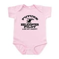 thumbnail image 1 of CafePress - Future Helicopter Pilot Infant Bodysuit - Baby Light Bodysuit, Size Newborn - 24 Months, 1 of 4