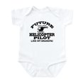 thumbnail image 1 of CafePress - Future Helicopter Pilot Like My Grandpa Infant Bod - Baby Light Bodysuit, Size Newborn - 24 Months, 1 of 4