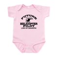 thumbnail image 1 of CafePress - Future Helicopter Pilot Like My Grandpa Infant Bod - Baby Light Bodysuit, Size Newborn - 24 Months, 1 of 4