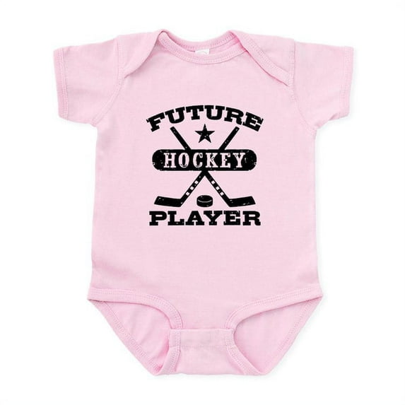 CafePress - Future Hockey Player Infant Bodysuit - Baby Light Bodysuit, Size Newborn - 24 Months