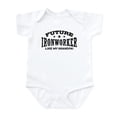 thumbnail image 1 of CafePress - Future Ironworker Like My Grandpa Infant Bodysuit - Baby Light Bodysuit, Size Newborn - 24 Months, 1 of 4