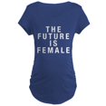 thumbnail image 1 of CafePress - Future Is Female Maternity Dark T Shirt - Maternity Dark T-Shirt, 1 of 3