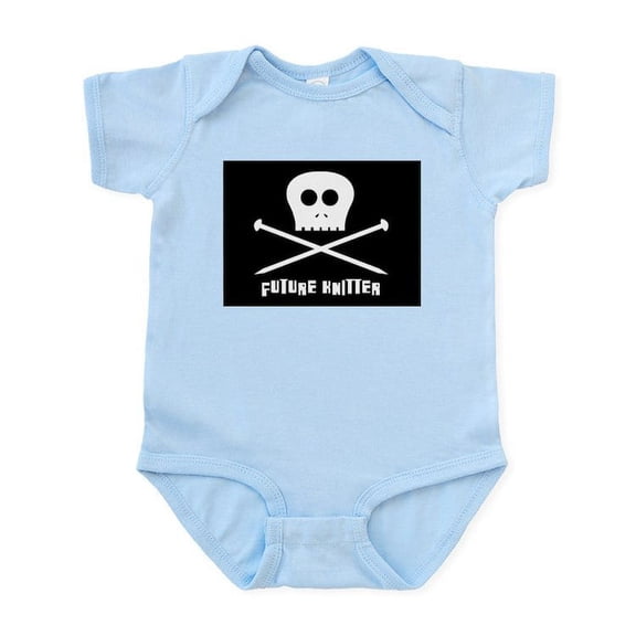 CafePress - Future Knitter Infant Creeper - Baby Light Bodysuit, Size Newborn - 24 Months