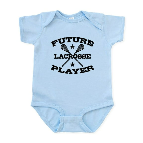CafePress - Future Lacrosse Player Infant Bodysuit - Baby Light Bodysuit, Size Newborn - 24 Months