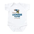 thumbnail image 1 of CafePress - Future Lacrosse Player Like Daddy Infant Bodysuit - Baby Light Bodysuit, Size Newborn - 24 Months, 1 of 4