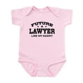 thumbnail image 1 of CafePress - Future Lawyer Like My Daddy Infant Bodysuit - Baby Light Bodysuit, Size Newborn - 24 Months, 1 of 4