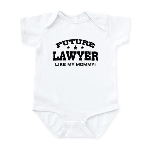 CafePress - Future Lawyer Like My Mommy Infant Bodysuit - Baby Light Bodysuit, Size Newborn - 24 Months