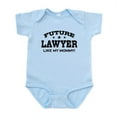 thumbnail image 1 of CafePress - Future Lawyer Like My Mommy Infant Bodysuit - Baby Light Bodysuit, Size Newborn - 24 Months, 1 of 4