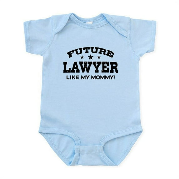 CafePress - Future Lawyer Like My Mommy Infant Bodysuit - Baby Light Bodysuit, Size Newborn - 24 Months