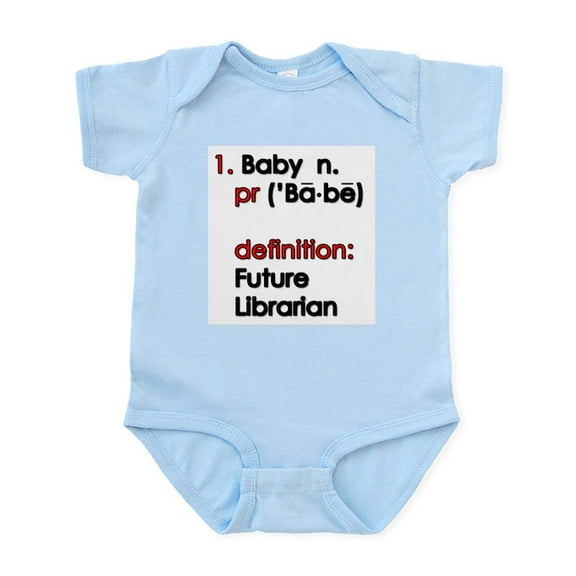 CafePress - Future Librarian Infant Bodysuit - Baby Light Bodysuit, Size Newborn - 24 Months