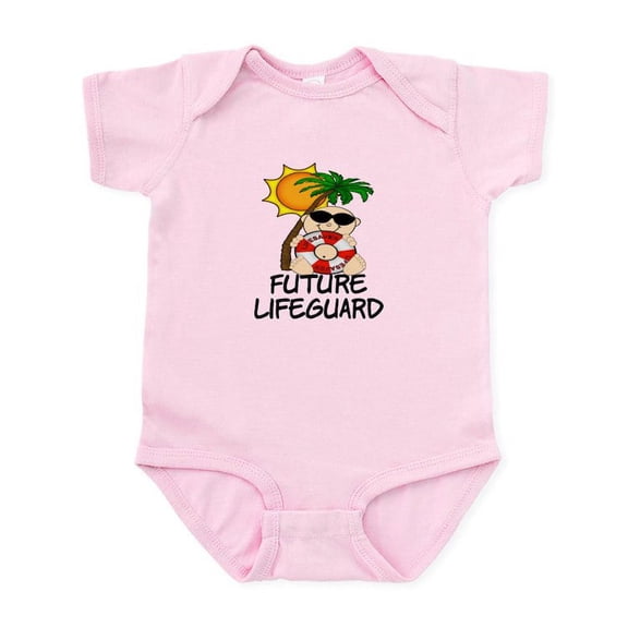 CafePress - Future Lifeguard Infant Bodysuit - Baby Light Bodysuit, Size Newborn - 24 Months