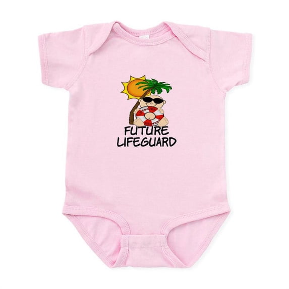 CafePress - Future Lifeguard Infant Bodysuit - Baby Light Bodysuit, Size Newborn - 24 Months