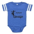thumbnail image 1 of CafePress - Future Lineman1_Black - Cute Infant Baby Football Bodysuit, 1 of 3