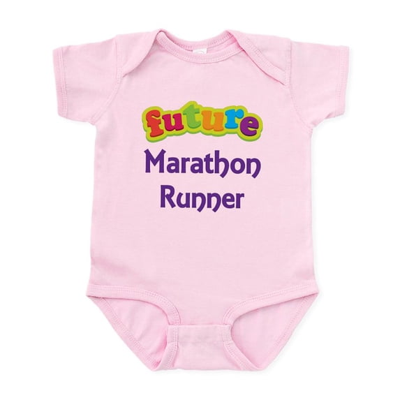 CafePress - Future Marathon Runner Infant Bodysuit - Baby Light Bodysuit, Size Newborn - 24 Months