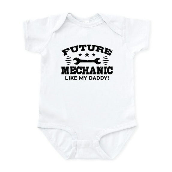 CafePress - Future Mechanic Infant Bodysuit - Baby Light Bodysuit, Size Newborn - 24 Months