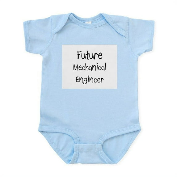 CafePress - Future Mechanical Engineer Infant Bodysuit - Baby Light Bodysuit, Size Newborn - 24 Months