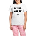 thumbnail image 1 of CafePress - Future Nurse Women's Light Pajamas - Women's Short Sleeve Print T-Shirt and Pants Light Cotton Pajama Set, 1 of 7
