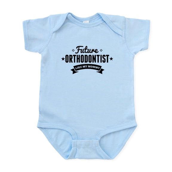 CafePress - Future Orthodontist Like My Mommy Body Suit - Baby Light Bodysuit