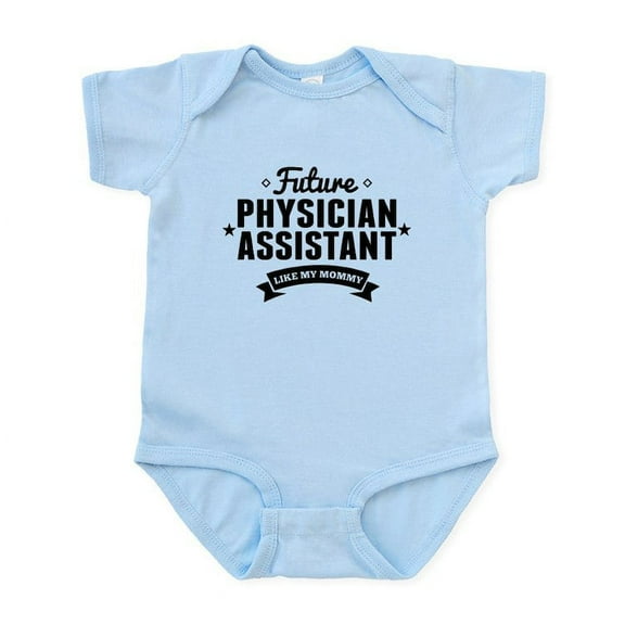 CafePress - Future Physician Assistant Like My Mommy Body Suit - Baby Light Bodysuit, Size Newborn - 24 Months