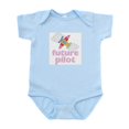 thumbnail image 1 of CafePress - Future Pilot Girl Infant Bodysuit - Baby Light Bodysuit, Size Newborn - 24 Months, 1 of 4