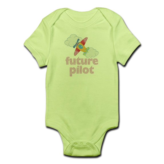 CafePress - Future Pilot Girl Infant Bodysuit - Baby Light Bodysuit