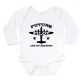 thumbnail image 1 of CafePress - Future Pilot Like My Grandpa Long Sleeve Infant Bo - Long Sleeve Cotton Baby Bodysuit, 1 of 4