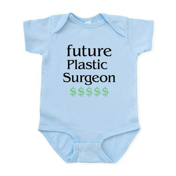 CafePress - Future Plastic Surgeon Infant Bodysuit - Baby Light Bodysuit, Size Newborn - 24 Months