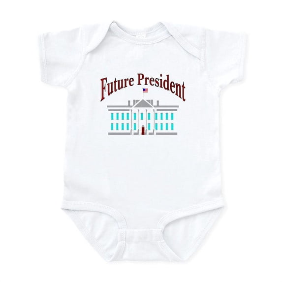 CafePress - Future President Infant Creeper - Baby Light Bodysuit, Size Newborn - 24 Months