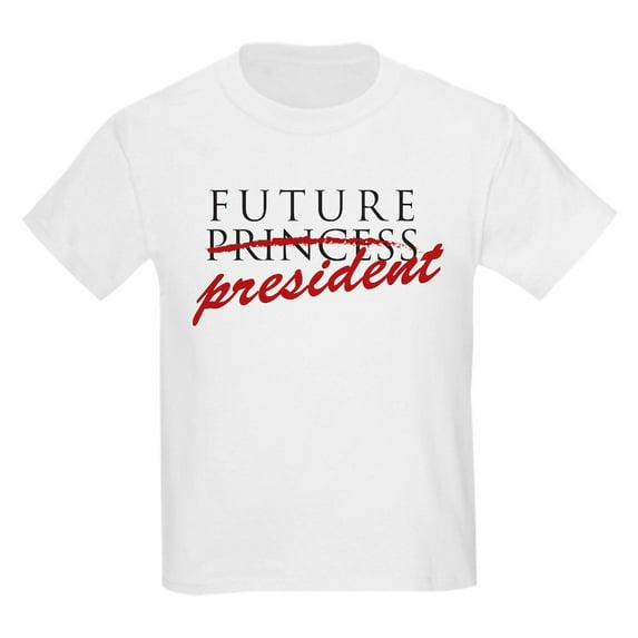 CafePress - Future President Kids T Shirt - Light T-Shirt Kids XS-XL