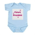 thumbnail image 1 of CafePress - Future President Pink Infant Bodysuit - Baby Light Bodysuit, Size Newborn - 24 Months, 1 of 4