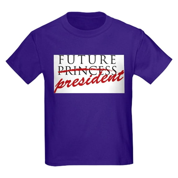 CafePress - Future President T Shirt - Dark T-Shirt Kids XS-XL