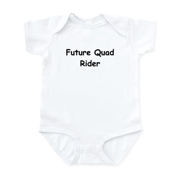 CafePress - Future Quad Rider Infant Bodysuit - Baby Light Bodysuit, Size Newborn - 24 Months