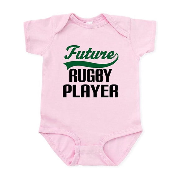 CafePress - Future Rugby Player Infant Bodysuit - Baby Light Bodysuit, Size Newborn - 24 Months