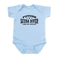 thumbnail image 1 of CafePress - Future Scuba Diver Like My Uncle Infant Bodysuit - Baby Light Bodysuit, Size Newborn - 24 Months, 1 of 4