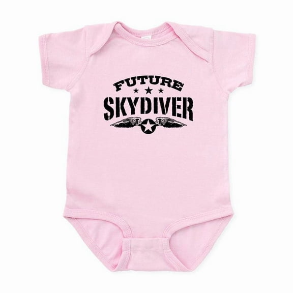 CafePress - Future Skydiver Infant Bodysuit - Baby Light Bodysuit, Size Newborn - 24 Months