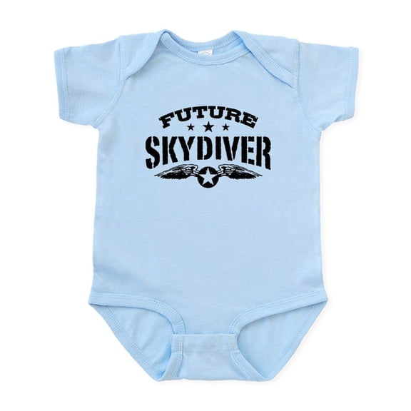 CafePress - Future Skydiver Infant Bodysuit - Baby Light Bodysuit, Size Newborn - 24 Months