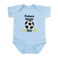 thumbnail image 1 of CafePress - Future Soccer Star Body Suit - Baby Light Bodysuit, Size Newborn - 24 Months, 1 of 4