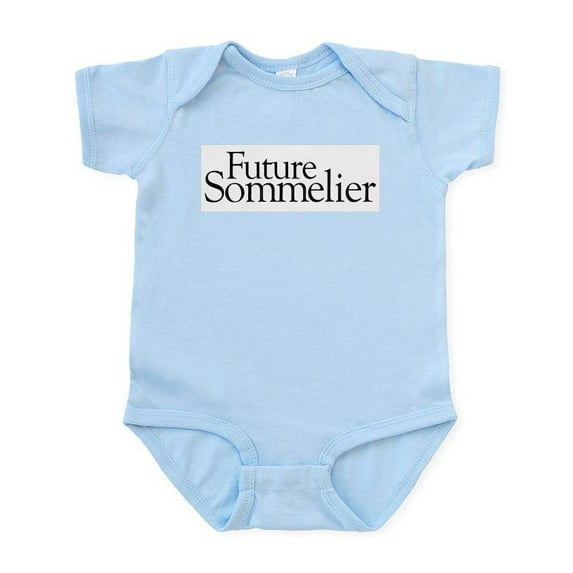 CafePress - Future Sommelier Infant Bodysuit - Baby Light Bodysuit, Size Newborn - 24 Months