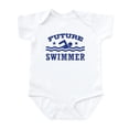 thumbnail image 1 of CafePress - Future Swimmer Infant Bodysuit - Baby Light Bodysuit, Size Newborn - 24 Months, 1 of 4