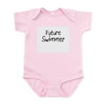 thumbnail image 1 of CafePress - Future Swimmer Infant Bodysuit - Baby Light Bodysuit, Size Newborn - 24 Months, 1 of 4