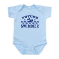 thumbnail image 1 of CafePress - Future Swimmer Infant Bodysuit - Baby Light Bodysuit, Size Newborn - 24 Months, 1 of 4