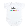 thumbnail image 1 of CafePress - Future Swimmer Infant Bodysuit - Baby Light Bodysuit, Size Newborn - 24 Months, 1 of 4