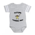 thumbnail image 1 of CafePress - Future Tennis Pro - Cute Infant Baby Football Bodysuit, 1 of 3