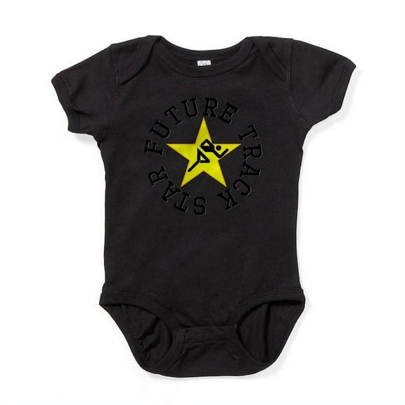 CafePress - Future Track Star - Cute Infant Bodysuit Baby Romper - Size Newborn - 24 Months