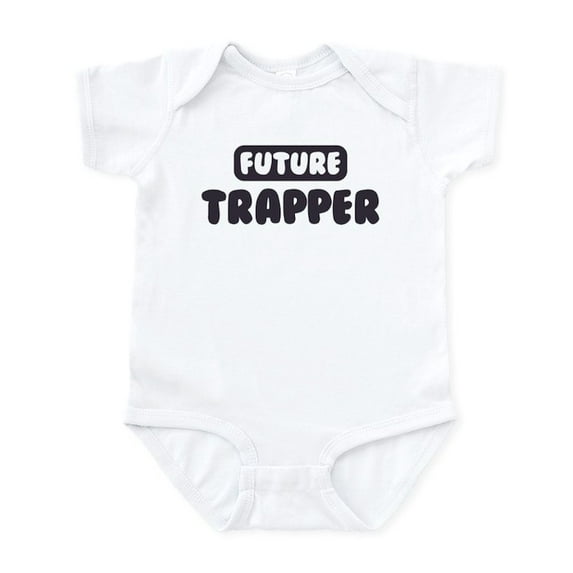 CafePress - Future Trapper Infant Bodysuit - Baby Light Bodysuit, Size Newborn - 24 Months