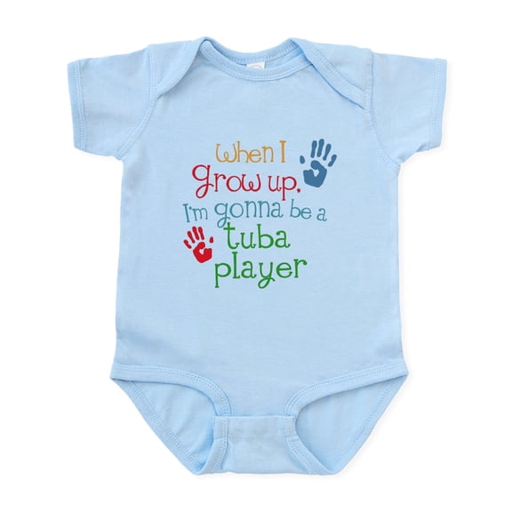 CafePress - Future Tuba Player Infant Bodysuit - Baby Light Bodysuit, Size Newborn - 24 Months