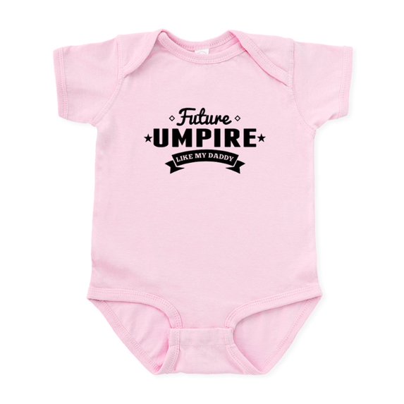 CafePress - Future Umpire Like My Daddy Body Suit - Baby Light Bodysuit, Size Newborn - 24 Months