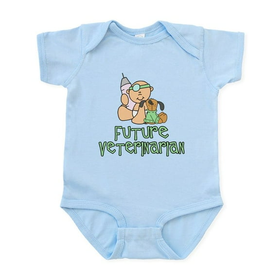 CafePress - Future Veterinarian Baby (Tx) Infant Bodysuit - Baby Light Bodysuit, Size Newborn - 24 Months